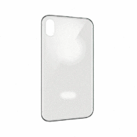Back Glass iPhone XS Max - Silver