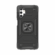 Hybrid Ring Case Black - LG Velvet 5G
