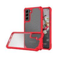 Carbon Fiber Case Red - Galaxy S21 Ultra 5G
