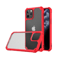 Carbon Fiber Case Red - iPhone 13
