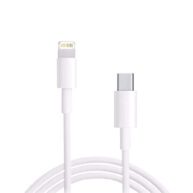 1M Lightning To Type C (White) - Bulk (Pack of 20)