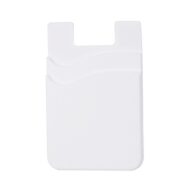 Silicone Card Holder White
