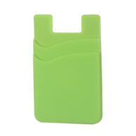 Silicone Card Holder Green