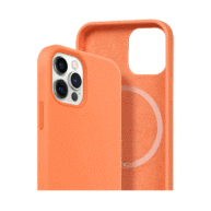 Silicone Mag Safe Case Orange - iPhone 12/12 Pro