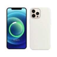Silicone Mag Safe Case White - iPhone 12/12 Pro