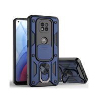Kickstand with Ring & Lens Cover Blue - Moto G Power 2021