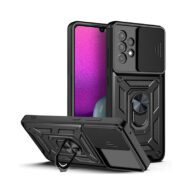Kickstand with Ring & Lens Cover Black - Moto Edge 5G 2024