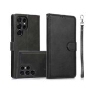 Detachable 2in1 Wallet Case Black - Galaxy S23 FE