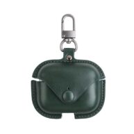 AirPods 2nd Gen - Leather Case Green