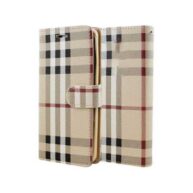 Checker Wallet Case Beige - Galaxy S23 FE