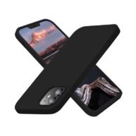 Liquid Silicone Case Black - iPhone 12/12 Pro