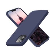 Liquid Silicone Case Navy - iPhone 12/12 Pro