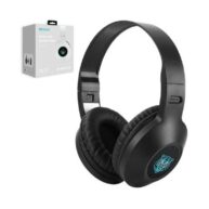 Sodo Wireless Headphone With RGB Light - Black