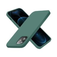 Liquid Silicone Case Green - iPhone 12/12 Pro