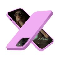 Liquid Silicone Case Light Purple - iPhone 15Plus/14Plus