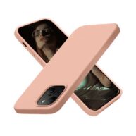 Liquid Silicone Case Rose Gold - iPhone 11