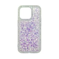 Sparkle Diamond Hard Case Purple - iPhone 15Plus/14Plus