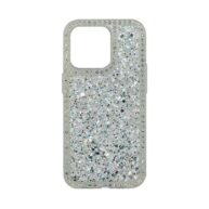 Sparkle Diamond Hard Case Silver - iPhone 15Plus/14Plus