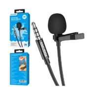 KAKU 2M Aux to Lapel Microphone with Clip