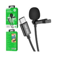 KAKU 2M Type C to Lapel Microphone with Clip