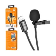 KAKU 2M Lightning to Lapel Microphone with Clip