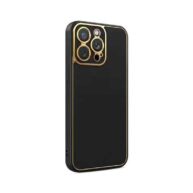 Chrome Leather Case Black - Galaxy S23