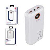 ZUZG 20,000mAh 20W Dual Type C & USB Power Bank - J36P