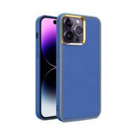 Chrome Leather Case Royal Blue - iPhone 15Plus/14Plus