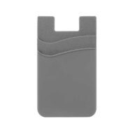 Silicone Card Holder - Gray