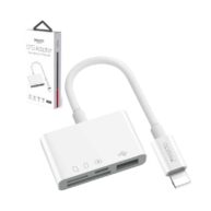 Yesido Dual Lightning to Type C/TF/SD & USB Adapter - GS12