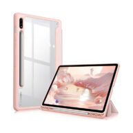 Fintie Smart Case Clear Rose Gold - Galaxy Tab S7 (T870)
