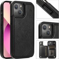 Back Flip Design Black - iPhone 12/12 PRO