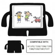 3D Silicone Stand Black - TAB E 8.0 (T377)