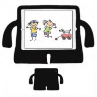 3D Silicone Stand Black - Tab S9