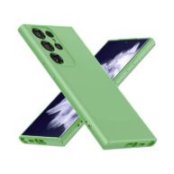 Liquid Silicone Case Green - Galaxy S24 Ultra 5G
