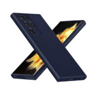 Liquid Silicone Case Navy - Galaxy S24 Ultra 5G