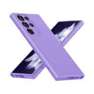 Liquid Silicone Case Light Purple - Galaxy S24 Ultra 5G