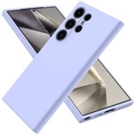 Liquid Silicone Case Light Blue - Galaxy S22 Ultra