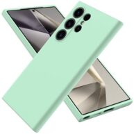 Liquid Silicone Case Mint - Galaxy S22 Ultra