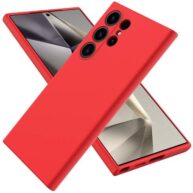 Liquid Silicone Case Red - Galaxy S25 FE
