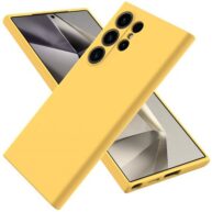 Liquid Silicone Case Yellow - Galaxy S24 Ultra 5G