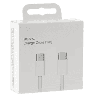 iPhone 1M Braided Type C To Type C White - 1MIPCC
