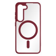 Matte Border MagSafe Hard Wine- Galaxy S24/S25 5G