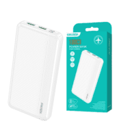 Kaku Dual Usb And Type C Power Bank 10,000mAh - White