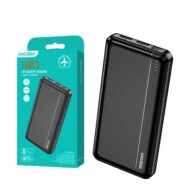 Kaku Dual Usb And Type C Power Bank 10,000mAh - Black