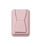 Magnetic Card Holder With Stand -Rose Gold
