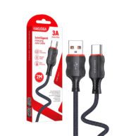 Kaku 2m Braided USB to Type C Cable - Black (KSC-996)