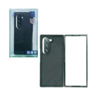 Hard Leather Case Black - Galaxy Z Fold 6