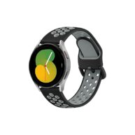 Sports Silicon Band - Black 20mm