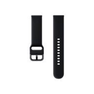 Silicone Clip Band Black - 20mm